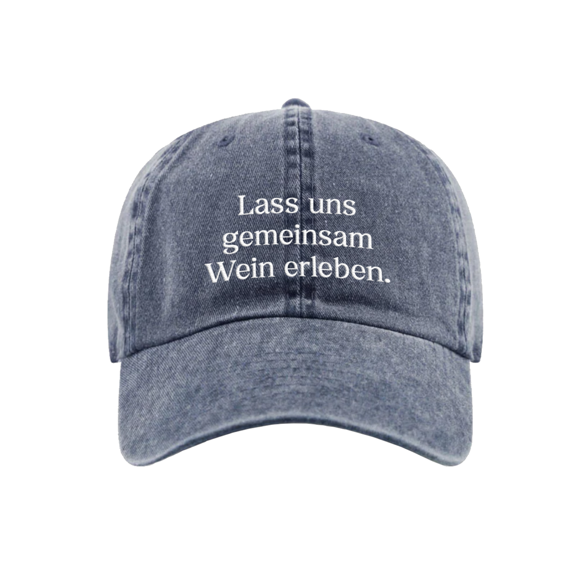 Kapperl in denim blau