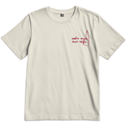 T-Shirt in natural "mehr Mut zur Reife", Größe L