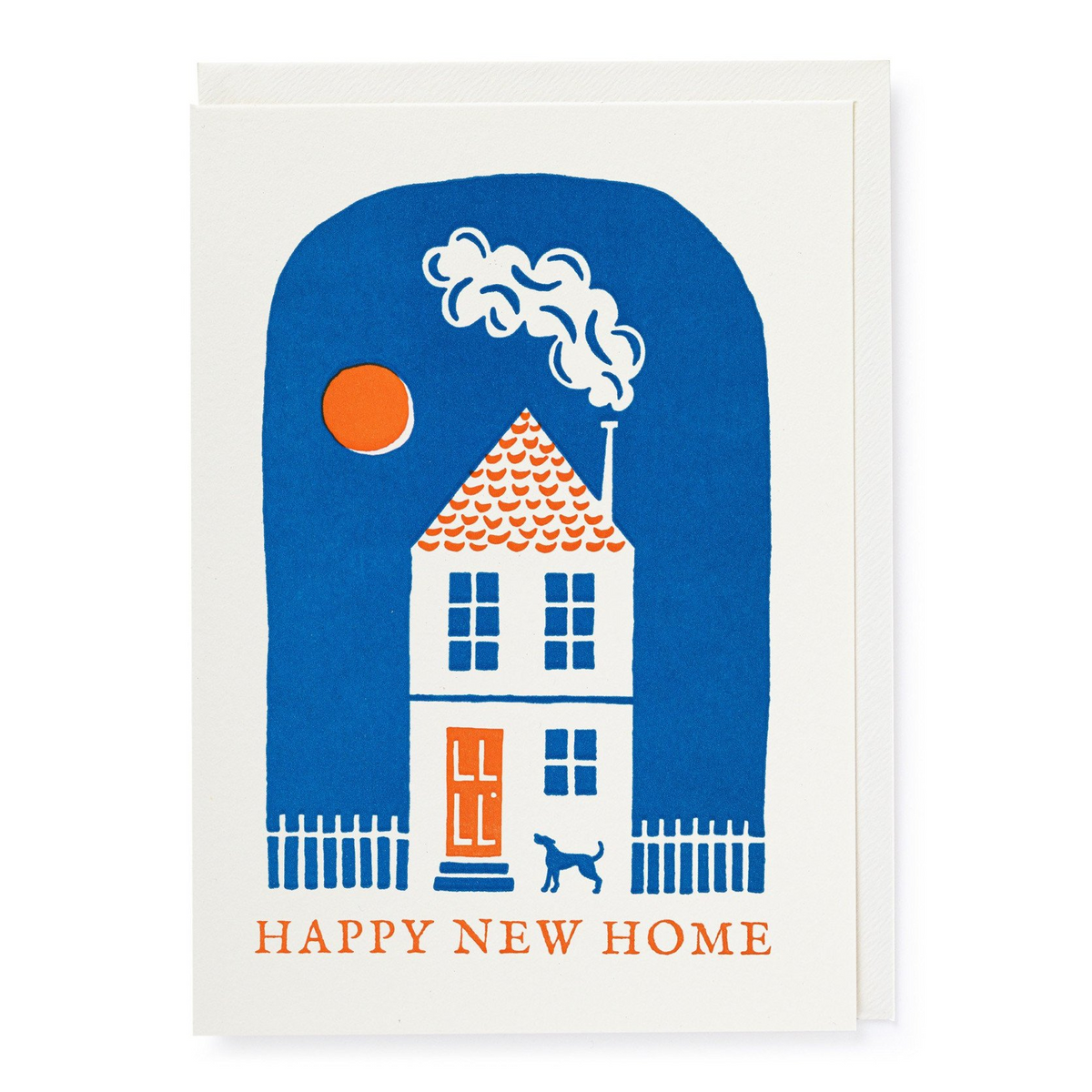 Karte " Happy new home"