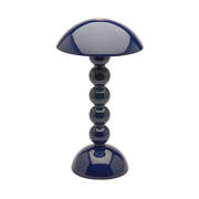 LED Lampe, navy - dunkelblau, 30 cm Höhe, Ø 16 cm