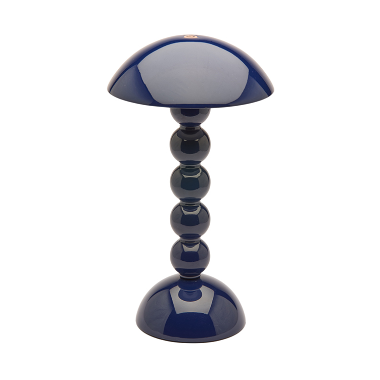 LED Lampe, navy - dunkelblau, 30 cm Höhe, Ø 16 cm