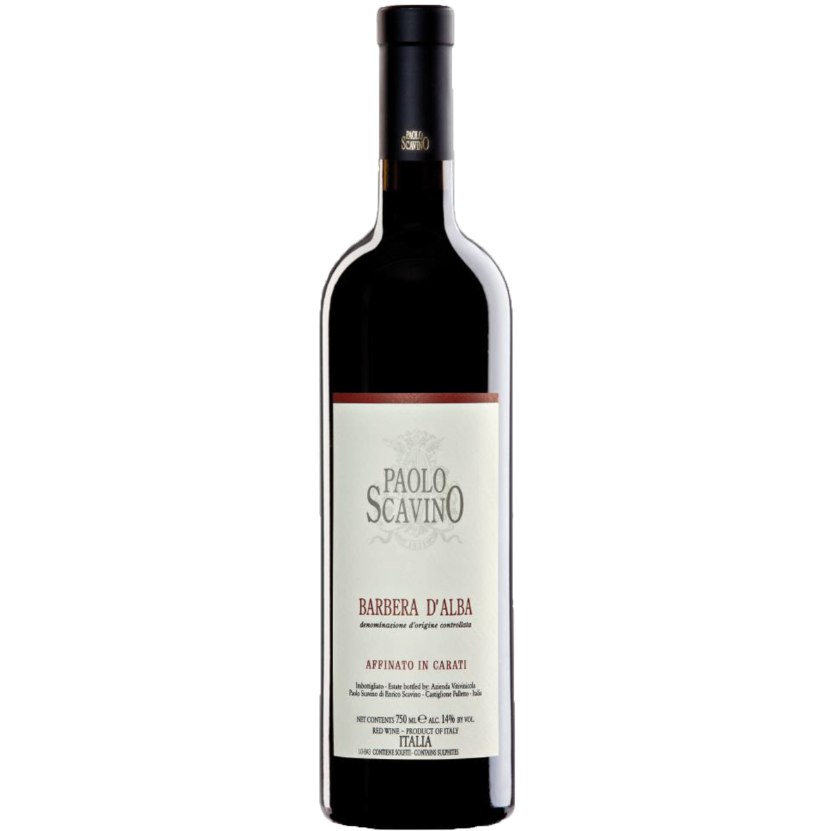 Barbera d'Alba DOC Affinato in Carati 2023