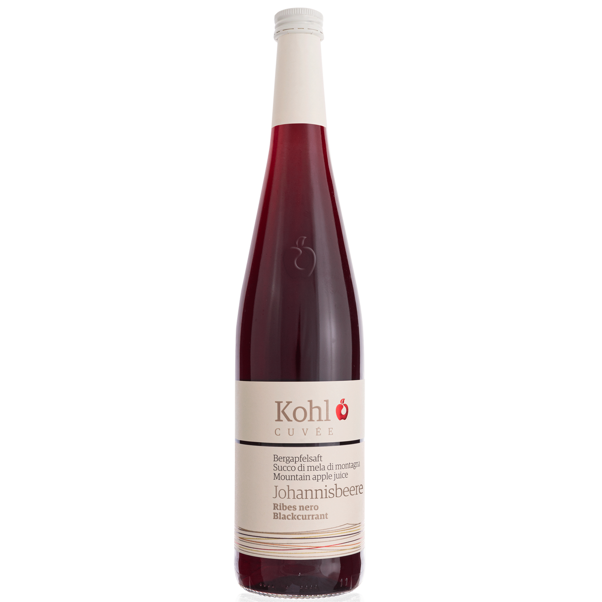 Bergapfelsaft mit Johannisbeere